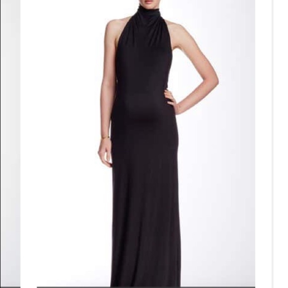 Maternity Maxi Backless Dress